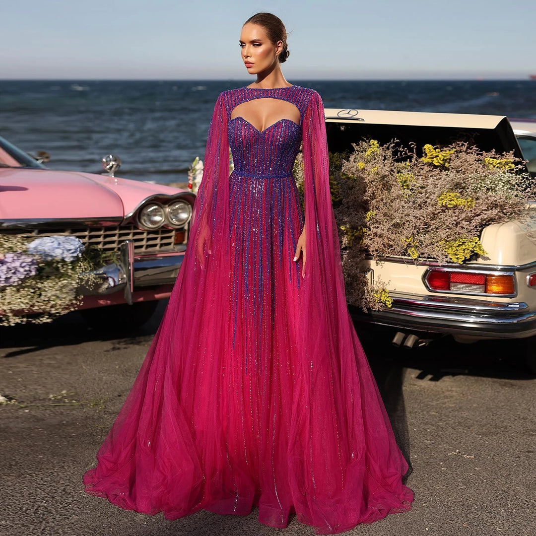 Fuchsia Evening Dresses