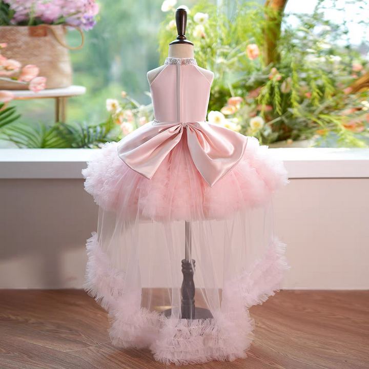 DreamyVow White Tulle Girl Birthday Holiday Dress J342