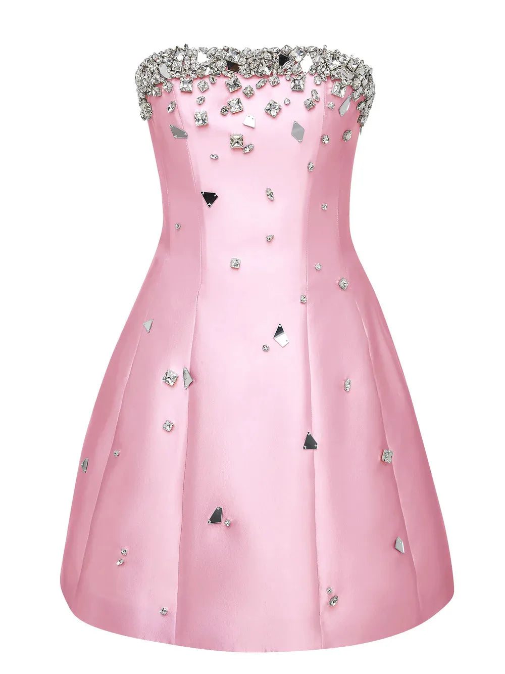 Dreamy Vow Luxury Dubai Black Beaded Evening Dress for Women 2024 Elegant Pink Arabic Wedding Birthday Party Formal Gowns SF133