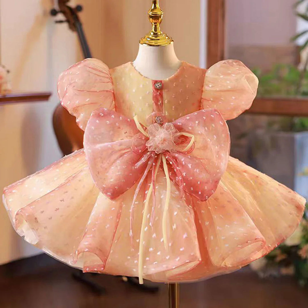 DreamyVow Baby Kids Princess Dress Bow