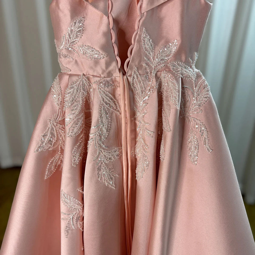 Pink and silver flower girl dress hotsell